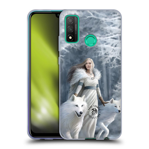 Anne Stokes Wolves Winter Guardians Soft Gel Case for Huawei P Smart (2020)