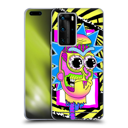 Rick And Morty Season 1 & 2 Graphics Rick Soft Gel Case for Huawei P40 Pro / P40 Pro Plus 5G