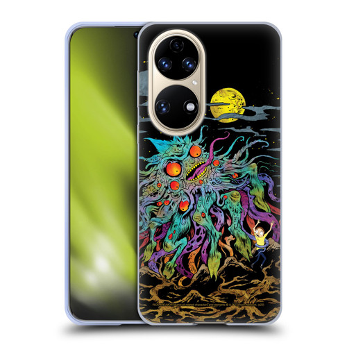 Rick And Morty Season 1 & 2 Graphics The Dunrick Horror Soft Gel Case for Huawei P50