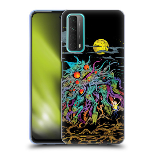 Rick And Morty Season 1 & 2 Graphics The Dunrick Horror Soft Gel Case for Huawei P Smart (2021)