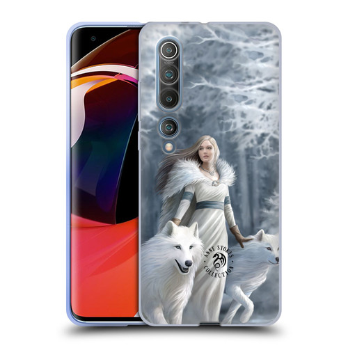 Anne Stokes Wolves Winter Guardians Soft Gel Case for Xiaomi Mi 10 5G / Mi 10 Pro 5G