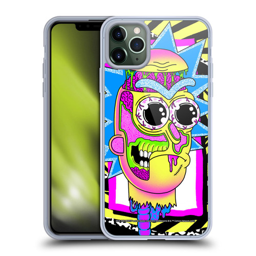 Rick And Morty Season 1 & 2 Graphics Rick Soft Gel Case for Apple iPhone 11 Pro Max