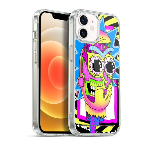 Rick And Morty Season 1 & 2 Graphics Rick Soft Gel Case for Apple iPhone 12 / iPhone 12 Pro & MagSafe