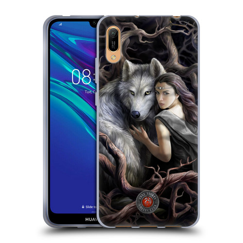 Anne Stokes Wolves 2 Soul Bond Soft Gel Case for Huawei Y6 Pro (2019)