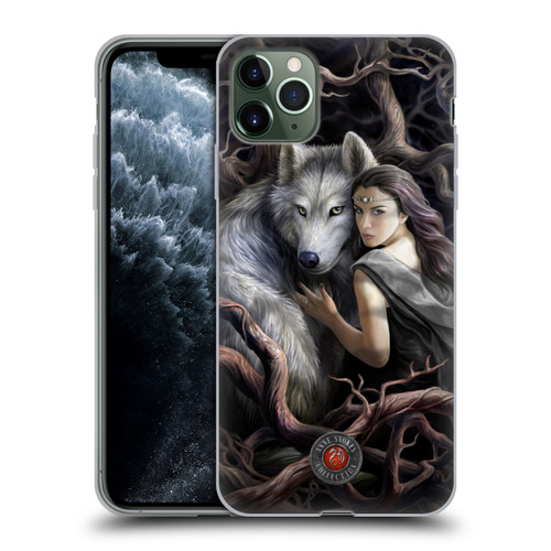 Anne Stokes Wolves 2 Soul Bond Soft Gel Case for Apple iPhone 11 Pro Max