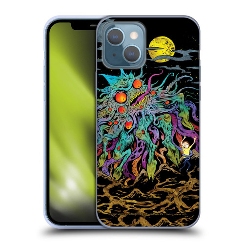 Rick And Morty Season 1 & 2 Graphics The Dunrick Horror Soft Gel Case for Apple iPhone 13