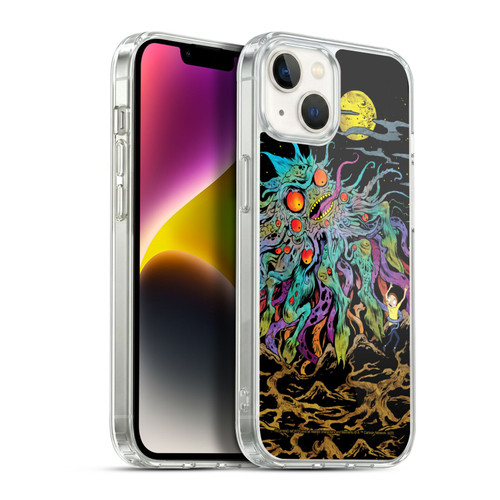 Rick And Morty Season 1 & 2 Graphics The Dunrick Horror Soft Gel Case for Apple iPhone 14 Plus & MagSafe