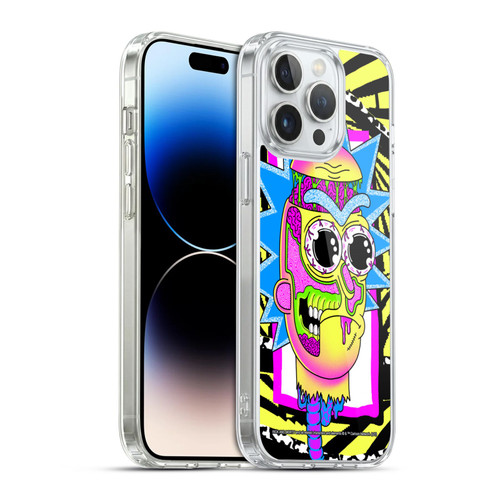 Rick And Morty Season 1 & 2 Graphics Rick Soft Gel Case for Apple iPhone 14 Pro Max & MagSafe