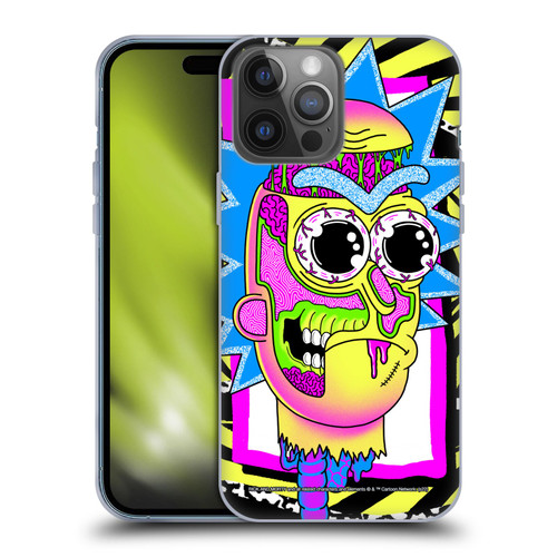 Rick And Morty Season 1 & 2 Graphics Rick Soft Gel Case for Apple iPhone 14 Pro Max