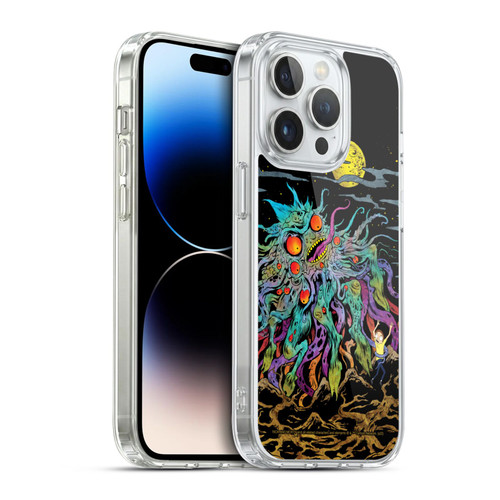 Rick And Morty Season 1 & 2 Graphics The Dunrick Horror Soft Gel Case for Apple iPhone 14 Pro & MagSafe