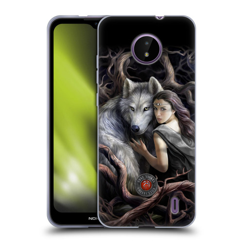 Anne Stokes Wolves 2 Soul Bond Soft Gel Case for Nokia C10 / C20