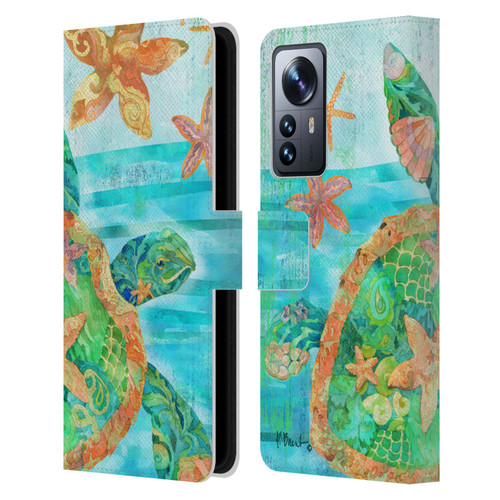 Paul Brent Coastal Nassau Turtle Leather Book Wallet Case Cover For Xiaomi 12 Pro