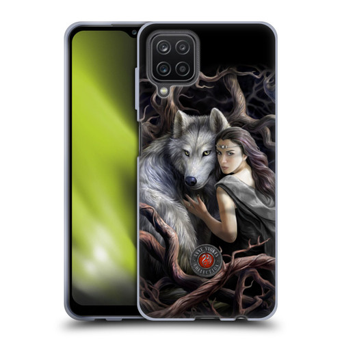 Anne Stokes Wolves 2 Soul Bond Soft Gel Case for Samsung Galaxy A12 (2020)