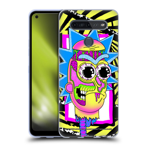 Rick And Morty Season 1 & 2 Graphics Rick Soft Gel Case for LG K51S
