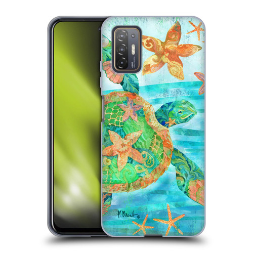 Paul Brent Coastal Nassau Turtle Soft Gel Case for HTC Desire 21 Pro 5G