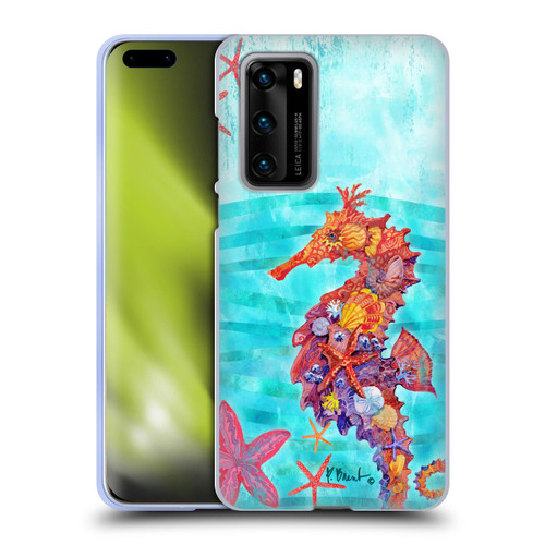 Paul Brent Coastal Seahorse Soft Gel Case for Huawei P40 5G