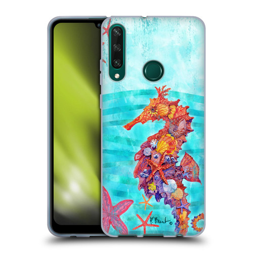 Paul Brent Coastal Seahorse Soft Gel Case for Huawei Y6p