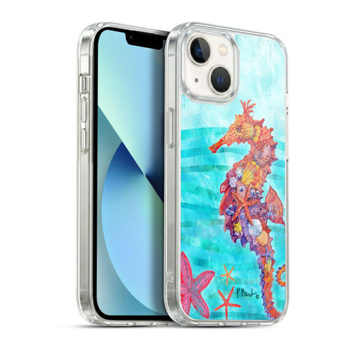 Paul Brent Coastal Seahorse Soft Gel Case for Apple iPhone 13