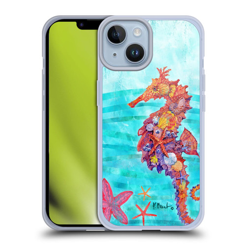 Paul Brent Coastal Seahorse Soft Gel Case for Apple iPhone 14