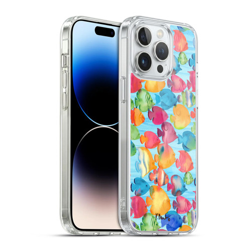 Paul Brent Coastal Tropical Fish School Soft Gel Case for Apple iPhone 14 Pro Max & MagSafe