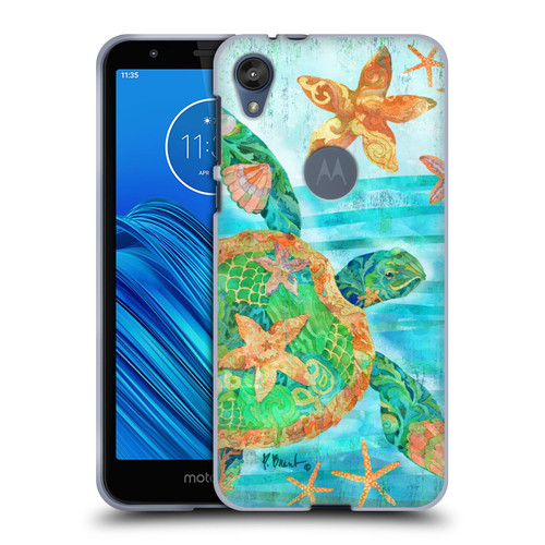 Paul Brent Coastal Nassau Turtle Soft Gel Case for Motorola Moto E6