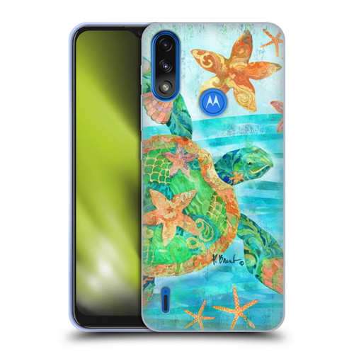 Paul Brent Coastal Nassau Turtle Soft Gel Case for Motorola Moto E7 Power / Moto E7i Power