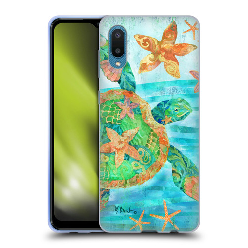 Paul Brent Coastal Nassau Turtle Soft Gel Case for Samsung Galaxy A02/M02 (2021)