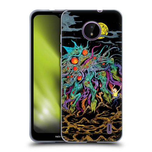 Rick And Morty Season 1 & 2 Graphics The Dunrick Horror Soft Gel Case for Nokia C10 / C20