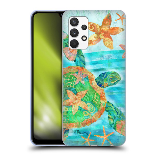 Paul Brent Coastal Nassau Turtle Soft Gel Case for Samsung Galaxy A32 (2021)