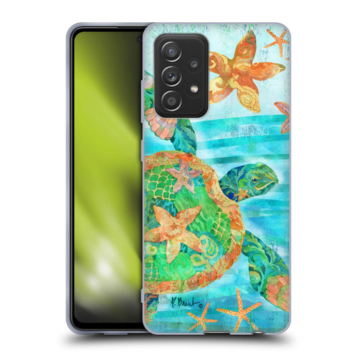 Paul Brent Coastal Nassau Turtle Soft Gel Case for Samsung Galaxy A52 / A52s / 5G (2021)