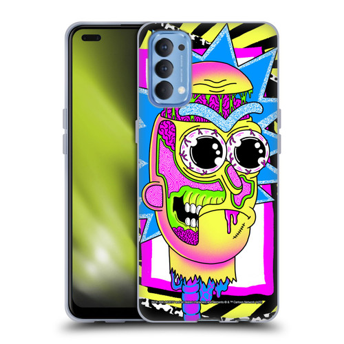 Rick And Morty Season 1 & 2 Graphics Rick Soft Gel Case for OPPO Reno 4 5G