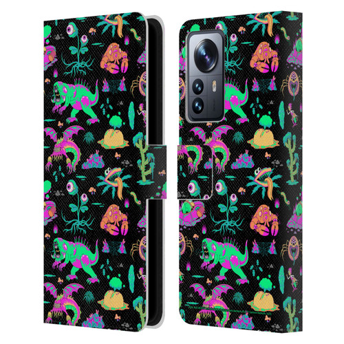 Rick And Morty Season 3 Graphics Aliens Leather Book Wallet Case Cover For Xiaomi 12 Pro