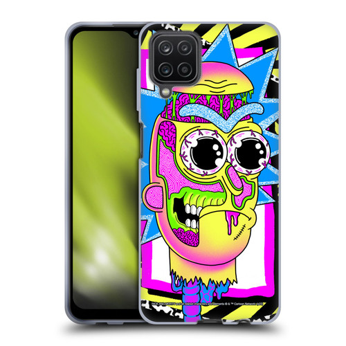 Rick And Morty Season 1 & 2 Graphics Rick Soft Gel Case for Samsung Galaxy A12 (2020)
