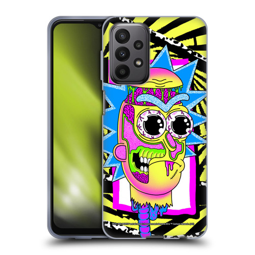 Rick And Morty Season 1 & 2 Graphics Rick Soft Gel Case for Samsung Galaxy A23 / 5G (2022)