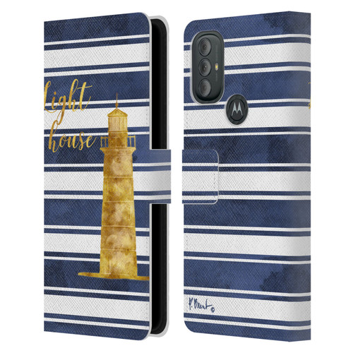 Paul Brent Nautical Lighthouse Leather Book Wallet Case Cover For Motorola Moto G10 / Moto G20 / Moto G30