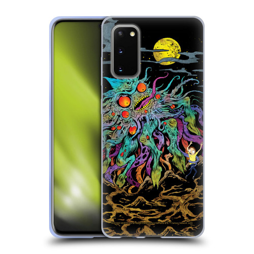 Rick And Morty Season 1 & 2 Graphics The Dunrick Horror Soft Gel Case for Samsung Galaxy S20 / S20 5G
