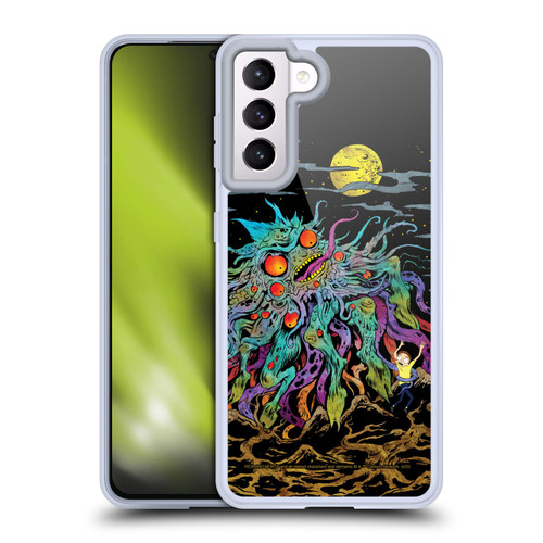 Rick And Morty Season 1 & 2 Graphics The Dunrick Horror Soft Gel Case for Samsung Galaxy S21 5G