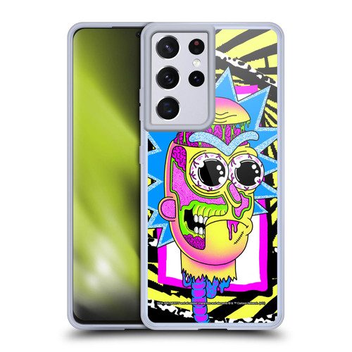 Rick And Morty Season 1 & 2 Graphics Rick Soft Gel Case for Samsung Galaxy S21 Ultra 5G