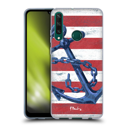 Paul Brent Nautical Westerly Anchor Soft Gel Case for Huawei Y6p