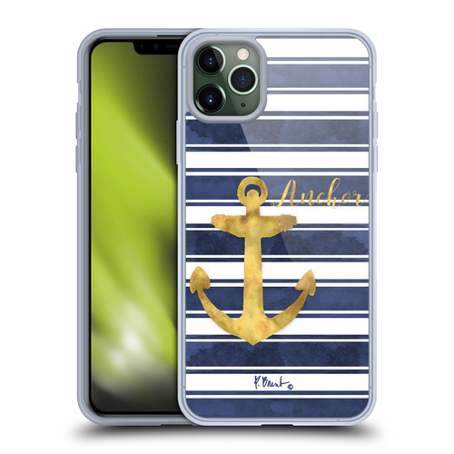 Paul Brent Nautical Anchor Soft Gel Case for Apple iPhone 11 Pro Max