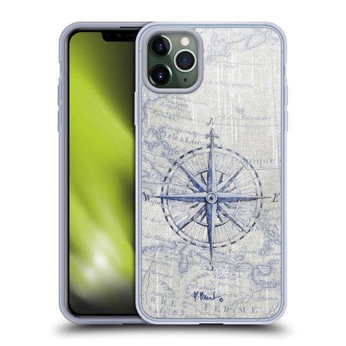 Paul Brent Nautical Vintage Compass Soft Gel Case for Apple iPhone 11 Pro Max