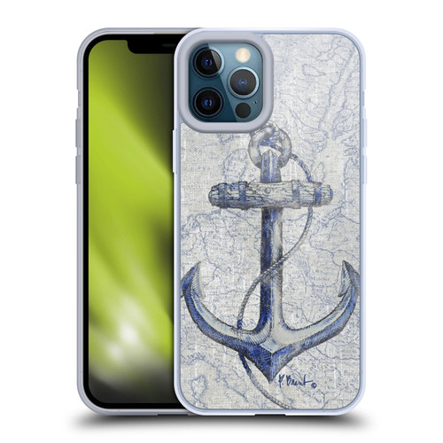 Paul Brent Nautical Vintage Anchor Soft Gel Case for Apple iPhone 12 Pro Max