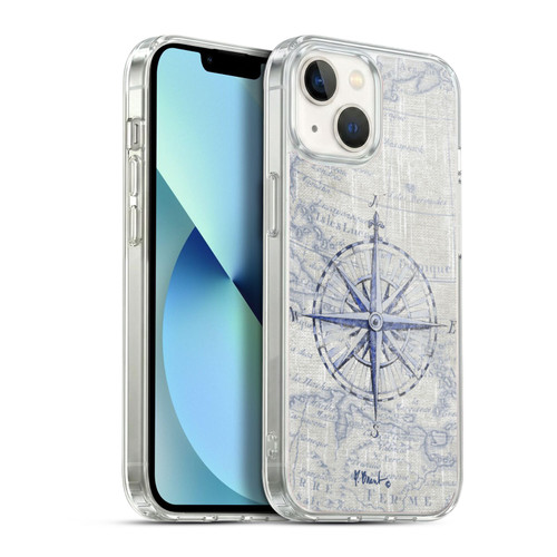 Paul Brent Nautical Vintage Compass Soft Gel Case for Apple iPhone 13