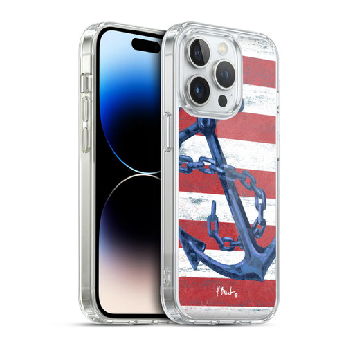 Paul Brent Nautical Westerly Anchor Soft Gel Case for Apple iPhone 13 Pro & MagSafe