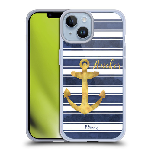 Paul Brent Nautical Anchor Soft Gel Case for Apple iPhone 14