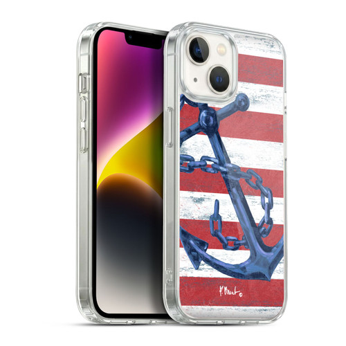 Paul Brent Nautical Westerly Anchor Soft Gel Case for Apple iPhone 14