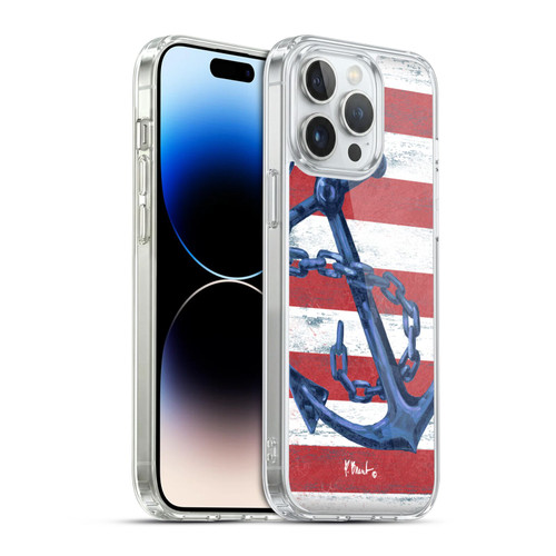 Paul Brent Nautical Westerly Anchor Soft Gel Case for Apple iPhone 14 Pro Max & MagSafe