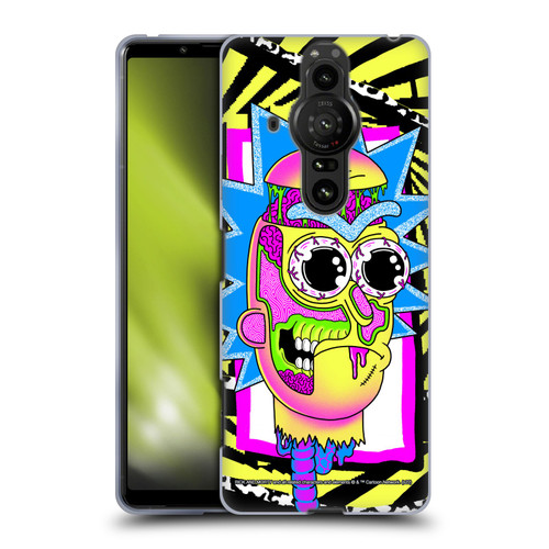 Rick And Morty Season 1 & 2 Graphics Rick Soft Gel Case for Sony Xperia Pro-I