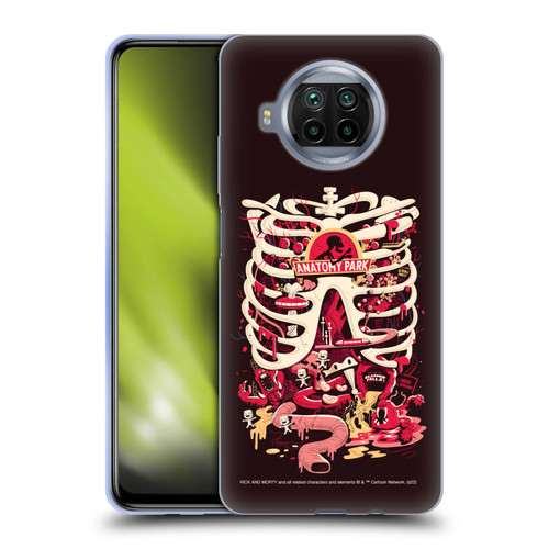 Rick And Morty Season 1 & 2 Graphics Anatomy Park Soft Gel Case for Xiaomi Mi 10T Lite 5G