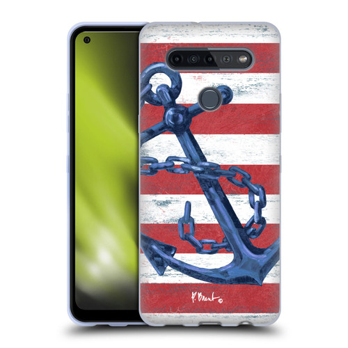 Paul Brent Nautical Westerly Anchor Soft Gel Case for LG K51S